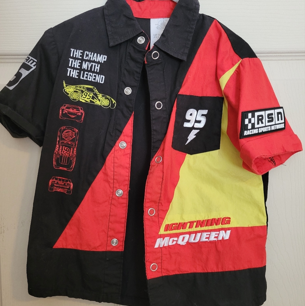 Disney's Lightening McQueen top